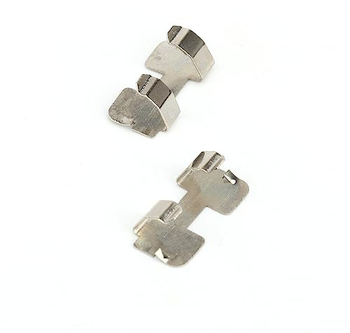 NUHFUFA 2 PCS Replacement AAA Battery Double Shrapnel, Multimeter Battery Holder Fixing Clip for FLUKE 101 106 107 Multimeter 302+ 303 305 324 Clamp Meter Accessories