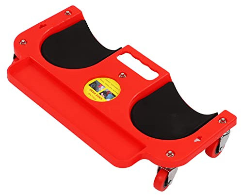 aqxreight Rollbares Kniepolster mit Gleitschutz und 5 Lenkrollen, Reparaturwerkzeugablage für Mechaniker, Schreiner und Bodenleger.
