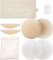 Bivena® Nippelpads - Nipple Cover - Wiederverwendbare Nipple Pads mit Brustwarzen Abdeckungen - Nippel Cover Damen - Dünne Selbstklebende Nippel Pads Nippelabdeckung aus hochwertigem Silikon [8 cm Ø]