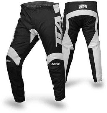 TLA T-ONEPantalon Motocross, Enduro, Quad, Robuste, léger. Tailles jusqu'à 46-6XL pour Hommes, Femmes, Enfants. Vêtements de Moto, Combinaison de Motocross