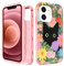 Pegmode for iPhone 11 Case,Heavy Duty Protective Cute Cat Flower Phone Cover for Women Men Girls Boys Hard Cases for Apple 11