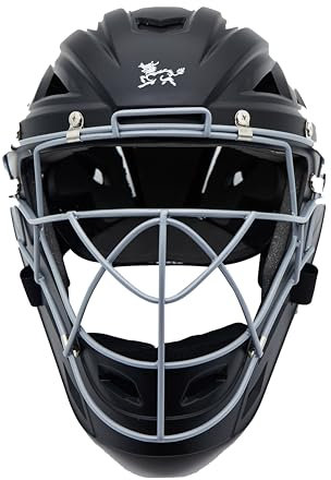Jadekylin Baseball-Fanger-Helm, matt, Größe S, 150 - 17,8 cm, Schwarz