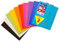 Clairefontaine 951601AMZC Un lot de 2 Cahiers Agrafés Koverbook - 17x22 cm - 96 Pages Petits Carreaux - Papier Blanc 90 g - Couverture Polypro - Couleurs Assorties Aléatoires