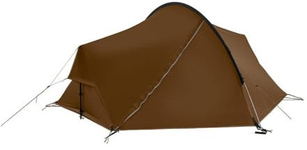 3F UL Gear Wasserdichtes 2-Personen-3-Jahreszeiten-Campingzelt, einfach aufzubauen, Outdoor-Zelt mit Tragetasche, tragbares Camping- & Wanderzelt, Unterstand für Outdoor (Khaki)