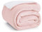BEDSURE Kuscheldecke - Warm Sherpa Wolldecke & Sofadecke, Flauschig Sofaüberwurf Decke, Dicke Couchdecke, Fleecedecke, Flauschige Wohndecke für Couch, Rosa, 150x200 cm, XL