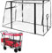 Folding Wagon Rain Cover Clear, Collapsible Garden Camping Trolley Cart Cover (Trolley Not Included)