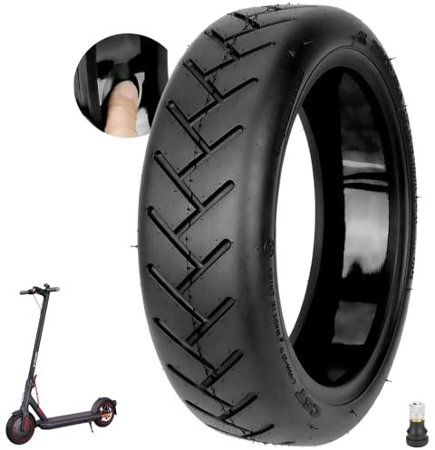 VOLOHAS 250x54 schlauchloser Reifen 10 Zoll Tubeless Reifen für Xiaomi 4Pro/4Lite Elektroroller Zubehör mit Live-Kleber Reparierbar Explosionsgeschützte Verdickte Straßenreifen Ersatzräder (1 Stück)