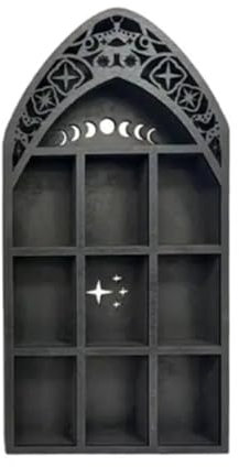 Pinafresa Wandregal Aus, Kristallregal, Schmuckregal, Bücherregal, Make-Up-Regal, Vase, Keramik-Aufbewahrungsregal A