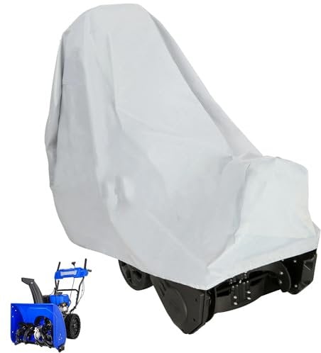 Schneefräsenabdeckung, wasserdicht, für den Außenbereich, 600D, strapazierfähig, für Schneefräsenschutz, passend für EGO, Honda, Ryobi, Cub Cadet, Ariens, Troy Bilt, Snow Joe, Toro und PowerSmart