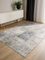 benuta Basic Waschbarer Teppich George - Grau 160x230 cm - Kunstfaser - Rechteckig & im Style: Vintage, Ethno-Style, Shabby Chic - Pflegeleicht für Wohnzimmer Schlafzimmer