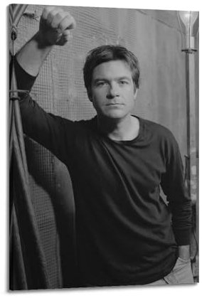 WAWYY Jason Bateman Poster, Heimdekoration, Wandkunst, zum Aufhängen, Bild, Druck, Schlafzimmer, dekorative Gemälde, Raum, ästhetisch, 50 x 75 cm