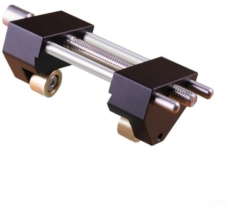 Schleifführung System Für Holzbearbeitung, Präzise Meißel & Hobel Schärfung, Einstellbar 15°-45°, Doppelrollenführung, Aluminium Legierung, Kompatibel Mit 5-90mm, Hobelschleifvorrichtung(A)