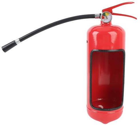 Feuerlöscher -Weinflaschenhalter, Stilvoller und Praktischer Weinspeicher -Organisator mit Kreativem Design, Verleiht Dem Wohnkultur eine Einzigartige Note, Ideal für Zuhause,