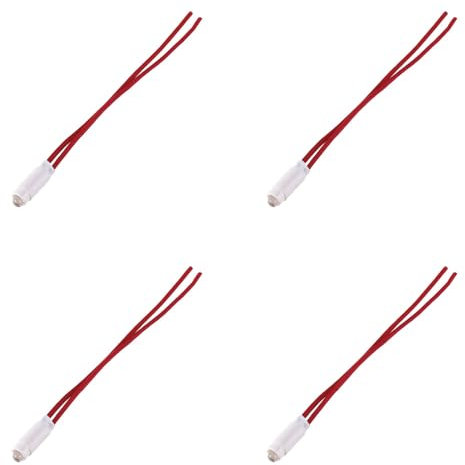 IXTRIMA luce di cortesia, lampada led, luce spia ROSSO 0.5W 220V Compatibile con Vimar Plana - Arkè 4PZ