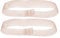 Milisten 2 Stück Rolle Pointe -Schuhe Elastizitätsband Ballett-Stretchband für Tänzer auf Pointe Ballet Elastic Band Pointe Schuhe Spitze elastisches Gummiband Rosa
