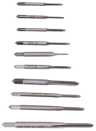 Appuyez et Die Set Set et Standard USA Fabriqué, Appuyez Die Fizage Taps Vis Tapée Métrique Tap Tot Tot Tapping Divers Threads