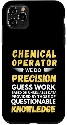 Chemical Operator We Do Precision Guess Work Case for iPhone 11 Pro Max
