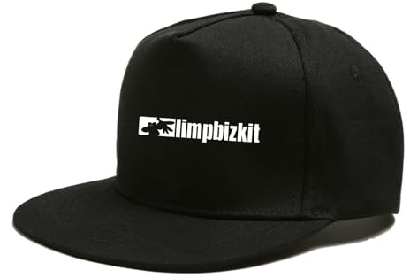 DFARYUP Basecap Herren Li-mp Bi.zk.it Lustiges,Stylische Damen Und Herren Sonnenhut,Sport Cool Mode Baseballmütze Für Damen Herren, Schwarz(Black)