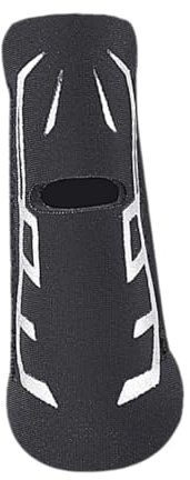Sharplace Fingerschienen-Klammer, Finger-Klammer, weicher, rutschfester Nylon-Fingerschutz, Finger-Ärmel-Stützschutz für Baseball, Muster, L