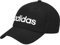 Adidas Daily Hut Mit Visier, Black/White, OSFC