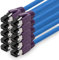 1aTTack.de 2m Cat.8 Netzwerkkabel CAT8 Kabel CAT 8 2000 Mhz 40 Gbit s 40GBase-T High End Poe+ Patchkabel Ethernetkabel AWG24 Kupfer LSZH blau - 10 Stück 2m