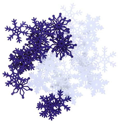 Colgante de árbol de Navidad de Fieltro, de Nieve, Colgante de árbol de Navidad, 2 Pulgadas, 40 Unidades