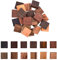 PandaHall 22pcs Ringe Holzrohlinge, 11 Styles Holzstücke Holzrohlinge Schnitzholz Für Holzschmuckring Herstellung von Holzringmaterialien Mit Verschiedenen Natürlichen Holzstrukturen, 31x31mm