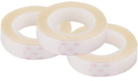3pcs Lace Front Support Tape 3pcs doppelseitiges Perückenband 300cm x 1cm für Lace Front Perücken für Perücken für Haarteile