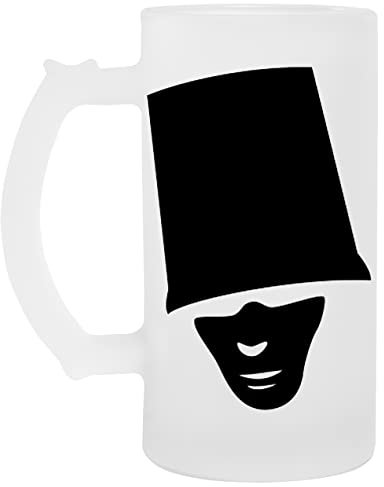 Buckethead Glas Bier Becher Tasse Glass Beer Mug Cup