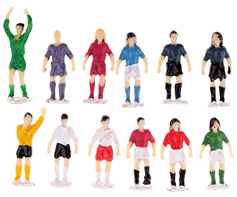 Perfeclan Maßstab 1:87 Fußballspieler Figur Modell HO OO, gemalt