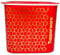 Tupperware Quadro 2,1 L rot gold Ultimo Weinachts Motiv Goldfäden Arabic Blumenmotiv A152 Dose Box Vorratsdose