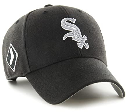 '47 Chicago White Sox Black MLB Sure Shot Most Value P. Snapback Cap - One-Size