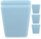 Tofficu 5pcs Wall Basket Storage Trolley Storage Basket Floating Shelves Wall Bin Hanging Pencil Holder Hanging Buckets Table Top Trash Can Car Hanging Cup Plastic Makeup Brush Mini