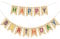 qingmeng Happy Birthday Girlande Banner, Bunte Geburtstag Boho Leinen Deko Dekoration Drieck Flagge Wimpelkette für Geburtstag Geburtstagsfeier Erwachsene, Kinder, Mädchen, Junge，Babydusche