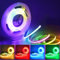 5M COB RGB LED Streifen Strip Lichterkette 576LEDs/M 2880LEDs 24V Band Lichtleiste RGB Led Strips lichtband Dimmbar Verformbar LED lichter Keine Stromversorgung