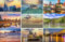 Postkarten-Set Deutschland: 9 einzelne Karten - Motive: Hamburg Köln Berlin Dresden Lübeck Amrum Usedom Rhein Fotos/Bilder/Souvenirs