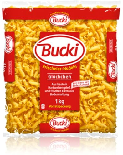Bucki Glöckchen pasta nudeln 1000 gramm
