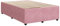 vidaXL Bettgestell, Polsterbett Bett für Schlafzimmer, Bettrahmen mit Lattenrost, Doppelbett Schlafzimmerbett, Rosa 120x200cm Samt