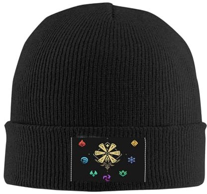 Impact Classic Strickmützen für Frauen Männer Mütze Winter Hut Acryl Anime Spiel Hip Hop Caps Personalisiertes Freund