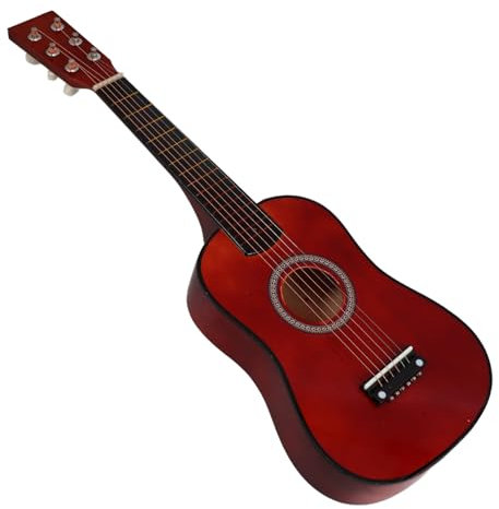 JOINPAYA Leichte Gitarre Für Jungen Und Mädchen Gitarre Für Anfänger Spielzeug Musikinstrument Material Holz Spaß Einfach Zu Spielen Tolles Für Kinder Zufällige Farbe