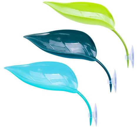 Turtle Basking Terrace - Suction Cup Frog Perch, Realistic Reptile Tank Decoration | Gecko Climbing Ledge, Frog Habitat Leaf, Amphibian Lizard Terrarium Accessory, Versatile Leaf Frog Perch