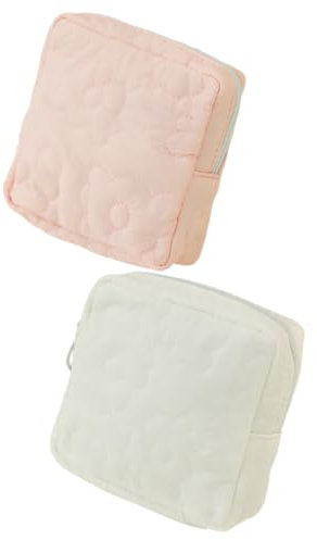 GANAZONO 2stücke Frauen Perioden Tasche Süße Tampon Tasche Tragbare Aufbewahrung Für Damenbinden Hygieneartikel Organizer Für Reisen