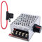 Nettoppo 7-70V 30A PWM DC Motor Speed Controller Interruttore di Controllo 12V 24V 36V 48V con Fusibile da 30 Ampere