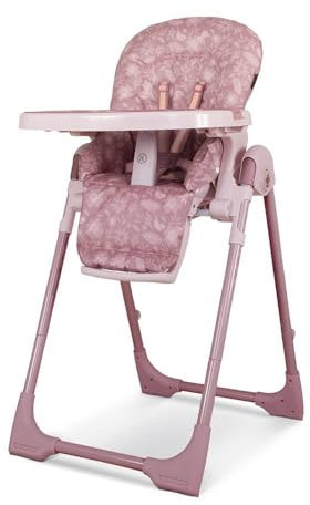 COSATTO Noodle 0+ Highchair - Compact, Height Adjustable, Foldable, Easy Clean, from Birth to 15kg (Camille)
