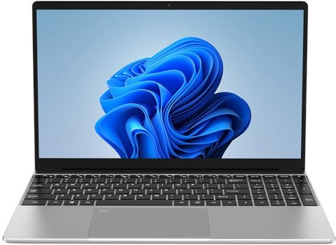 Ordenador portátil de 15.6 pulgadas, 8 GB de RAM, 128 GB de ROM, 8000 mAh, portátiles Alder Lake-N150 Win 11, estudiantes y negocios, Wi-Fi, HDMI, BT4.