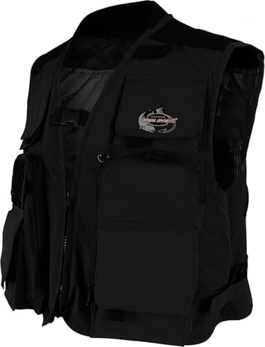 normani Outdoor Jagd- und Anglerweste, superleicht mit Netzfunktion