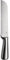 Alessi SG503 Mami Brotmesser, Stahl AISI 420 mattiert, 35 x 3 x 2 cm, Silber