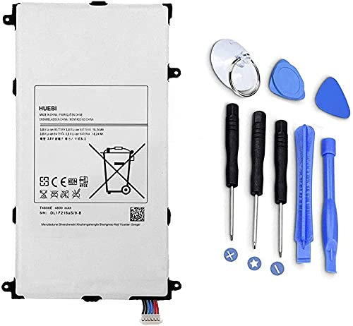 T4800E T4800K T4800C Reemplazo de batería de Tableta para Samsung Galaxy Tab Pro 8.4 SM-T325 (3G, 4G / LTE & WiFi) SM-T320 (WiFi) SM-321 (3G & WiFi) T320 T321 T325 (3.8V 4800mAh 18.24Wh)