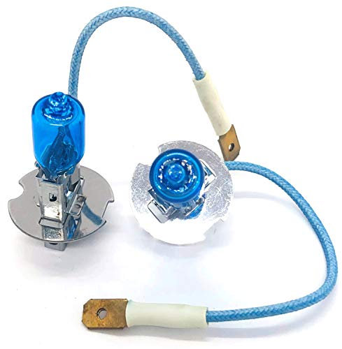 INION 2xStück H3-55W - 12V - PK22s Xenon Optik Lights - Halogen Auto Lampen für Abblendlicht Fernlicht Zusatzscheinwerfer und Nebelscheinwerfer/chiavi