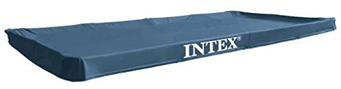 Festnight- Telo di Copertura per Piscina, Rettangolare, in polietilene, 450 x 220 cm, Colore: Blu Scuro
